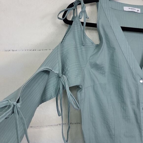 Marysia Swim Bay color Long Sleeve Dress. Size M - Picture 7 of 13